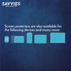 savvies Screen Protector compatible with BH Atom X Plus Display Protection Film Clear 6-Pack view 4