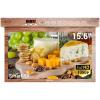 SYLVOX Kitchen TV, 15.6-Inch Under Cabinet Television, 1080P FHD, Smart Google TV OS, 178 Wide Viewing for RV, Bedroom, Boat and More, Mahogany view 1