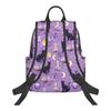 Backpack For Men And Women Laptop Backpack For Business College Travel (Witchy Witch goth black cat mushroom) view 3