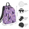 Backpack For Men And Women Laptop Backpack For Business College Travel (Witchy Witch goth black cat mushroom) view 4