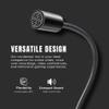 Gooseneck USB Microphone for PC - Plug & Play Computer Mic With Mute Button - Condenser Gaming Microphone - Omnidirectional USB view 3