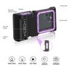 MRUOZRUI Bluetooth Connection 3rd Gen Diving Waterproof Case, Professional 15m/50ft Underwater Photo & Video Case for Snorkeling, Scuba Dive Phone Case Fits for iPhone/Samsung/Universal Black-Purple view 3