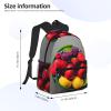 Lightweight Laptop Backpack,Casual Daypack Travel Backpack Bookbag Work Bag for Men and Women-Fresh and juicy Fruit Rainbow view 2