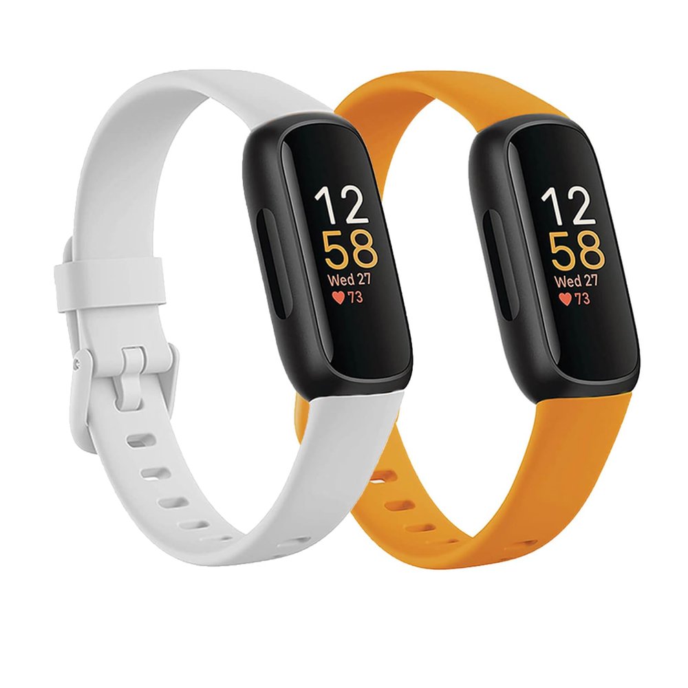 Baaletc Compatible with Fitbit Inspire 3 Bands for Men Women, Soft Silicone Sport Wristband Strap Band Bracelets for Inspire 3, Small Large