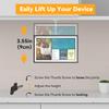 Laivli Echo Show 15 Under Cabinet Mount, Easy to Adjust The Height with Thumb Screw, Rotate Tilt Swivel for 15.6" Smart Display, Whole Aluminum Mount for Echo Show 15 view 3