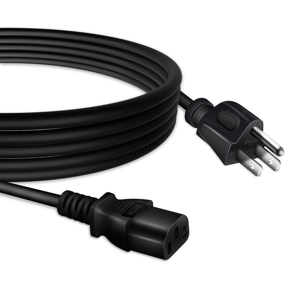 PKPOWER 5ft AC Power Cord for Samson Resolv SE5 SE6 SE8 SE 5 6 8 Monitor Speaker PSU