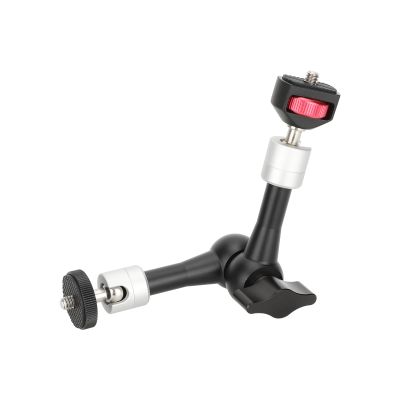 CAMVATE Articulating Arm (7" - 3433) - Black, 1/4"-20 Screw Mount, Compatible with Monitor, Light, Sound Gear