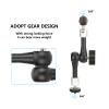 CAMVATE Articulating Arm (7" - 3433) - Black, 1/4"-20 Screw Mount, Compatible with Monitor, Light, Sound Gear view 4