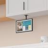 Laivli Echo Show 15 Under Cabinet Mount, Easy to Adjust The Height with Thumb Screw, Rotate Tilt Swivel for 15.6" Smart Display, Whole Aluminum Mount for Echo Show 15 (Black) view 2