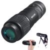 1030-30 Monocular Telescopes, Adult Zoom Adjustable Magnification Monocular Telescope with Cell Phone Holder Stand HD Mini Monocular Telescope Suitable for Bird-Watching Camping Trip view 1