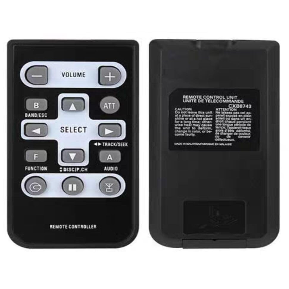 General Replacement Remote Control Fit for DEH-34 DEH-3400 DEH-P44 DEH-S5200BT DEH-3450 DEH-6400 DEH-6400BT DEH-P3400 CXB8743 for CD Car Stereo Receiver System
