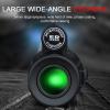 1250 Monocular Telescope, High Power BAK4 Prism Portable Monocular Telescope Adult HD ED Lens Monocular Telescope Suitable for Bird Watching Hiking Concert view 4