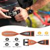 NotoCity for Fenix 7 Pro Band 22mm Width Fenix 6 Strap for Fenix 5/Fenix 7/Fenix 5 Plus/Fenix 6 Pro Soft Silicone Watch(Orange-Black) view 4