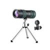 8-24x30 Monocular Telescope, Telescopic Monocular Telescope with Portable BAK4 Prism FMC Lens Spotting Scope with Smartphone Adapter and Tripod for view 1