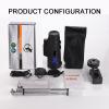 12?50 Monocular Telescope, BAK4 Prism High-Definition High Power Portable Monocular Telescope with Smartphone Holder Telescopic Stand Suitable for Adult Mountaineering Bird watching Camping Happy hous view 3