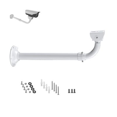 WiTi CCTV Security Camera Mount Bracket, 40CM-60CM Adjustable Wall and Ceiling Mount Bracket for CCTV IP Camera,Metal Pole Mount