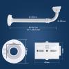 WiTi CCTV Security Camera Mount Bracket, 40CM-60CM Adjustable Wall and Ceiling Mount Bracket for CCTV IP Camera,Metal Pole Mount view 4