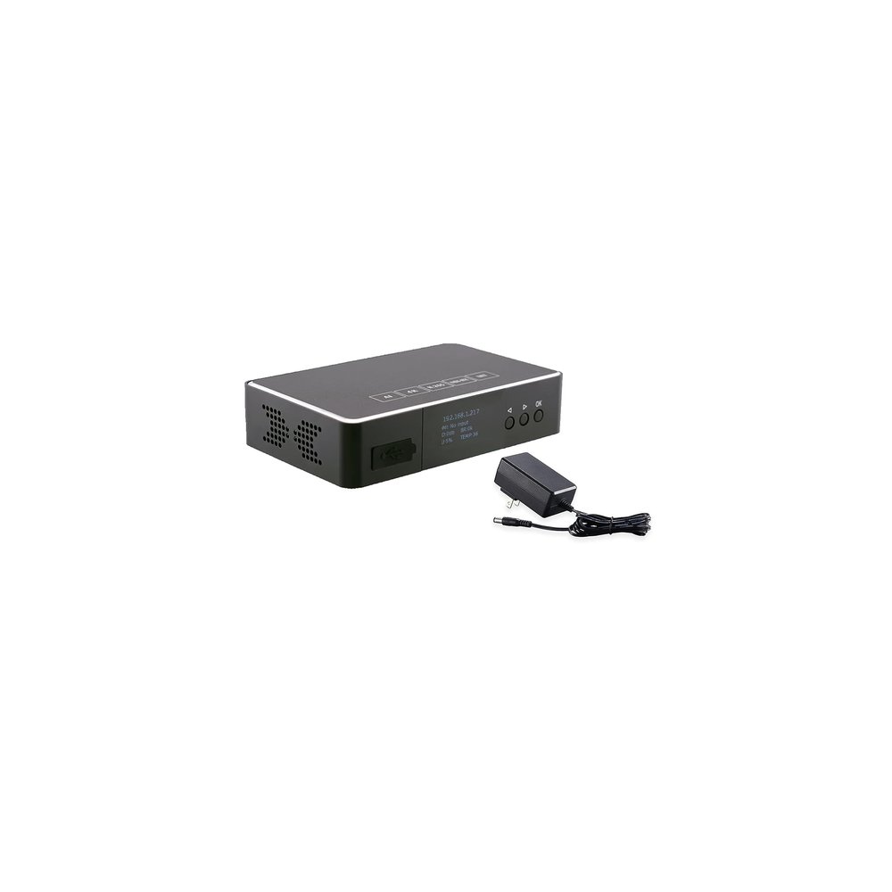 WayPonDEV Link Pi ENC1-V3 4K NDI HDMI Encoder Decoder, Support SRT/RTMP/RTSP/HTTP/ONVIF/HLS Transmission, 1080P HD Video Encoder for YouTube Facebook Twitch Live Broadcasting