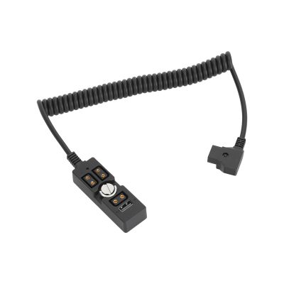 CAMVATE Male D-Tap to 3-Port Female D-Tap Splitter Hub with USB Output - 3436