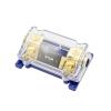 JALYKA 12V 1 in 1 Out Truck Car Audio Stereo Amp Amplifier Breaker Zinc Alloy Gold Plating Fuse Holder 80A/100A/150A/200A/250A/300A (Color : 80A) view 2