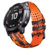 NotoCity Fenix 6 22mm Silicone Watch Bands for Fenix 7/Fenix 6/Fenix 5/Fenix 5 Plus/Fenix 6/Fenix 6 Pro/Forerunner 935/945/Approach S60/S62/Epix (Orange Camo) view 1