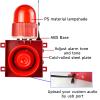 Y DIANS S Outdoor 500m Wireless Remote Control Alarm Siren Waterproof Strobe Light with Adjustable 120dB Horn 12 Tones 4 Remote AC100-120V YS-01HY-500 view 3