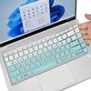 CaseBuy Keyboard Cover for 14" HP Probook 440 445 G8 G9 G10 2023 2022, HP Probook 640 G7 G8 14" Notebook Protector Skin(Not Fit Probook 440 445 G5 G6 G7) -Ombre Mint view 1