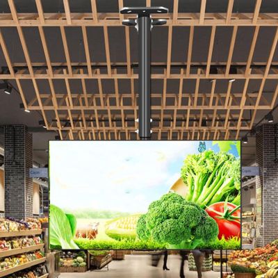 THEGA TV Wall Mount Ceiling Mount Tv Bracket - Adjustable TV Mount Bracket, Fits 39-85inch TVs, Telescoping Tilt and Swive, Max VESA 600x400mm, with Loading 176 Lbs