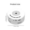 Mini Portable Projector 1080P Full HD Portable Projector Home Projector for Smartphone Tablets, for Kids Child Gift, Support Mobile Power (White) view 2
