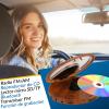 KLIM Discover Wood + Portable CD Player Walkman with Long-Lasting Battery + New + with Headphones + Radio FM + MP3 CD Player Portable + SD Card, FM Transmitter, Bluetooth + Ideal for Cars view 2