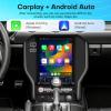Car Radio for Ford Mustang 2015 2016 2017 2018 2019 2020 Stereo Replacement 10.4 Inch Touch Screen Carplay Android Auto Head Unit Upgrade DSP Multimedia Player GPS Navigation System Bluetooth view 3