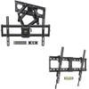Full Motion TV Wall Mount for Most 37"-84" Flat Screen TV, USX MOUNT Tilting TV Wall Mount for Most 37"-95" Flat Curved Screen Television view 1