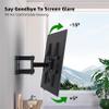 Full Motion TV Wall Mount for Most 37"-84" Flat Screen TV, USX MOUNT Tilting TV Wall Mount for Most 37"-95" Flat Curved Screen Television view 4