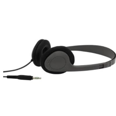 AVID Products Inc. AE-711 Over-Ear Headphones, 3.5mm Jack, Gray - Ideal for Home, Office, Education, Travel, Music Listening
