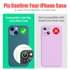 AGVEE 3+3 6 Pack for iPhone 15 6.1" / 15 Plus 6.7" Camera Lens Protector, Bling Diamond & Bling Glitter Metal Ring 9H Tempered HD Glass Camera Cover Film, Bling-Black view 3