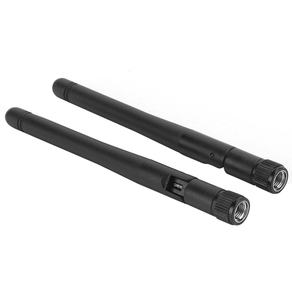 CCYLEZ 2Pcs 2.4/5G Dual Band Antennas, High Gain 5DBI, Suitable for Routers with SMA Interface, Small Size, Long Service Life, High Safety Factor