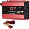 1000W 1600W 2200W 3000W Pure Sine Wave Inverter 12V/24V DC to AC 110V120V Car Converter Power Inverter with LCD Display and Cooling Fans for Car RV Solar Panel (12Vto110V,1000W) view 1