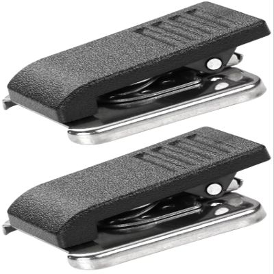commountain Speaker Mic Clip Compatible for Motorola Mic PMMN4025 PMMN4025A PMMN4050A PMMN4062A PMMN4045B PMMN4051 PMMN4013 PMMN4013A PMMN4029A PMMN4071A PMMN4073 Mics 4205823V01-2 Pack