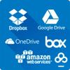 ClevX USBtoCloud - Home - Automatic Cloud Backup for portable drives - 1 year, up to 3 portable USB Flash drives or external HDD/SSD devices view 2