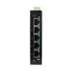 Tripp Lite 5-Port Industrial Ethernet Switch with Ethernet/IP Quality of Service (EIP QoS), 100 Mbps, Unmanaged, DIN Rail & Wall Mounting, -40 to 75C Temperature Range, 3-Year Warranty (NFI-U05A) view 2