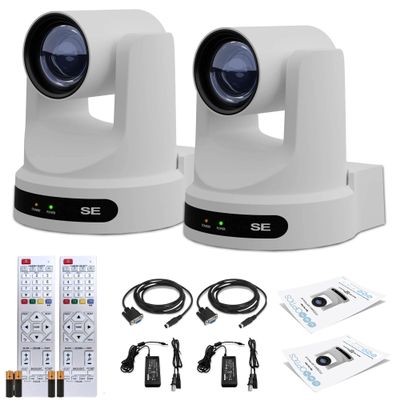 PTZOptics 2 x Move SE SDI/HDMI/USB/IP PTZ Camera with 12x Optical Zoom (White) (PT12X-SE-WH-G3)