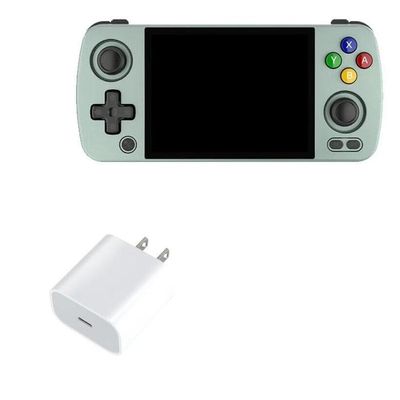BoxWave Charger Compatible with Anbernic RG405M (4 in) - PD GAN miniCube (30W), 30W Tiny PD GAN Type-C Wall Charger - Winter White