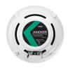 2 Pair (QTY 4) of Kicker KM 6.5" 150 Watt Peak Power 4 Ohm Coaxial Marine White Boat Audio Speakers, Speaker Wire view 4