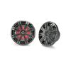 2 Pair (Qty 4) of Kicker KM 8" 300 Watt Peak Power Marine Multi Color LED Coaxial Boat Speakers with Charcoal and White Grilles, Speaker Wire view 3