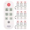 [10 Pack] Anderic Easy Big Button Universal TV Remote Control. Easy to Use, Learning, Glow Keys - Television & Cable Box Controller, Perfect for Assisted Living Elderly Care - White - RR1004 view 1