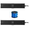 Pair (Qty 2) of Kicker KPB1 21" 150 Watt Peak Power Bluetooth Weatherproof Black Soundbar Speaker System w/Wireless Remote with Speaker Wire view 1