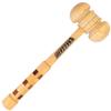 Stylish Double Side Bat Mallet for Cricket Bat Knocking Fancy Handle Ash Wood by Naqqash Sports view 1