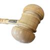 Stylish Double Side Bat Mallet for Cricket Bat Knocking Fancy Handle Ash Wood by Naqqash Sports view 3