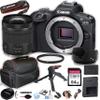 Canon EOS R100 Mirrorless Camera with 24-105mm Lens + 64GB Memory Card, Case, Hood, Grip-Pod, Filter Professional Photo Bundle (Renewed) view 1