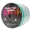 Full Tilt Audio 16GA Tinned Oxygen Free Copper Speaker Wire Teal/Black Lot (20 Foot Coil)